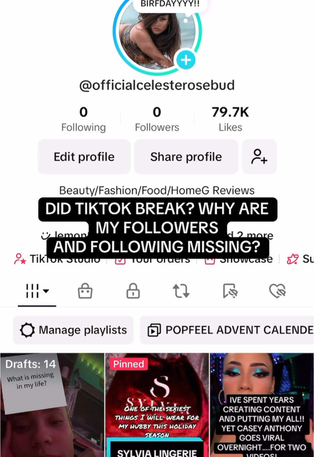 Why are my followers and those I’m following missing?? What happened did TikTok break?! #tiktokglitch #followersandfollowingmissing #tiktokisbroken 