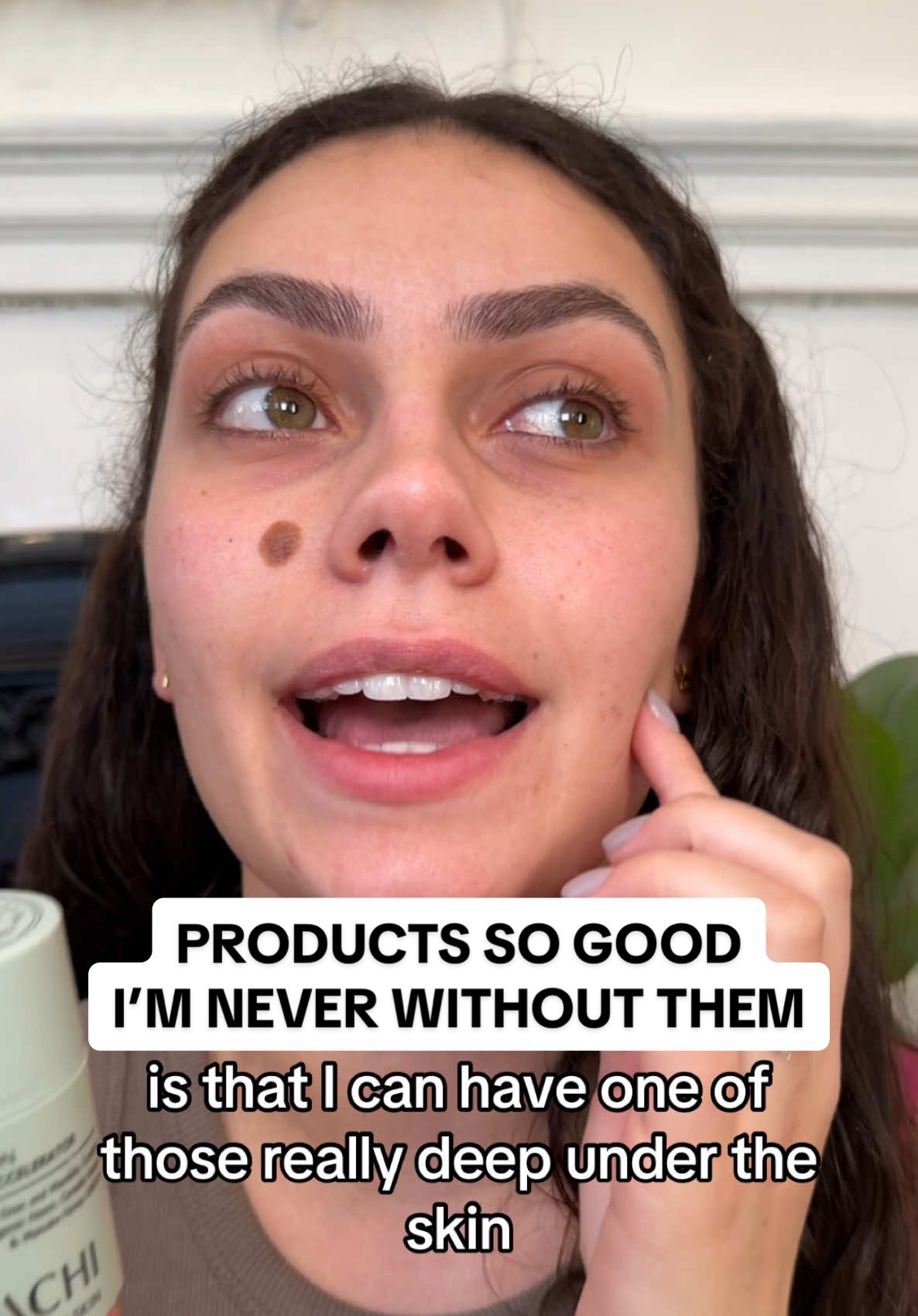 Part 1- Products so good I’m never without them!  They’re the Nyx Bare With Me Serum Concealer and Sachi Skin’s Complexion Clarifying Accelerator  @Sachi States of Skin ® @NYX Professional Makeup  #skincareproducts #bestskincareproducts 
