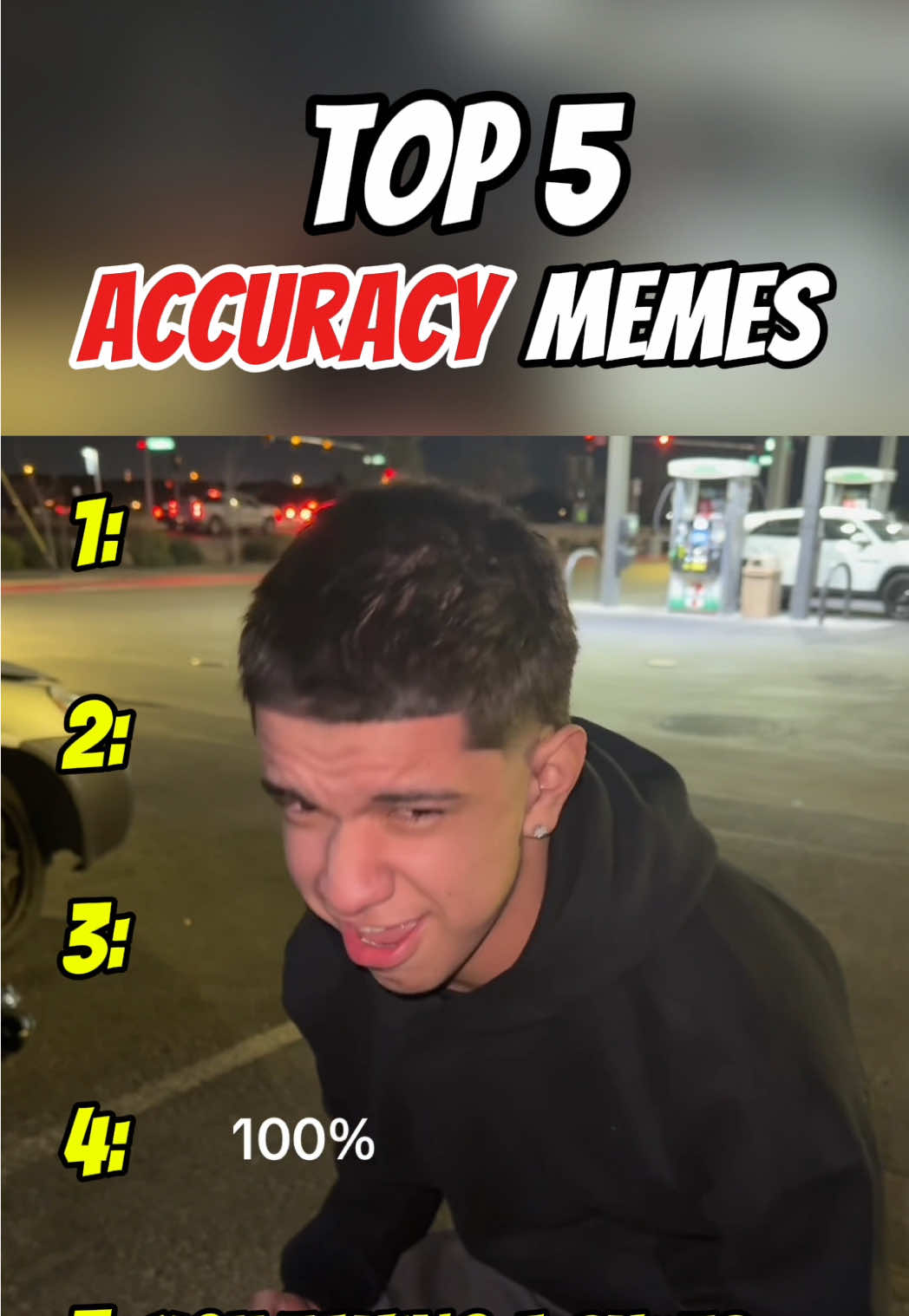 TOP 5 ACCURACY MEMES #CapCut #fyp #xyzbca #trending #top5 