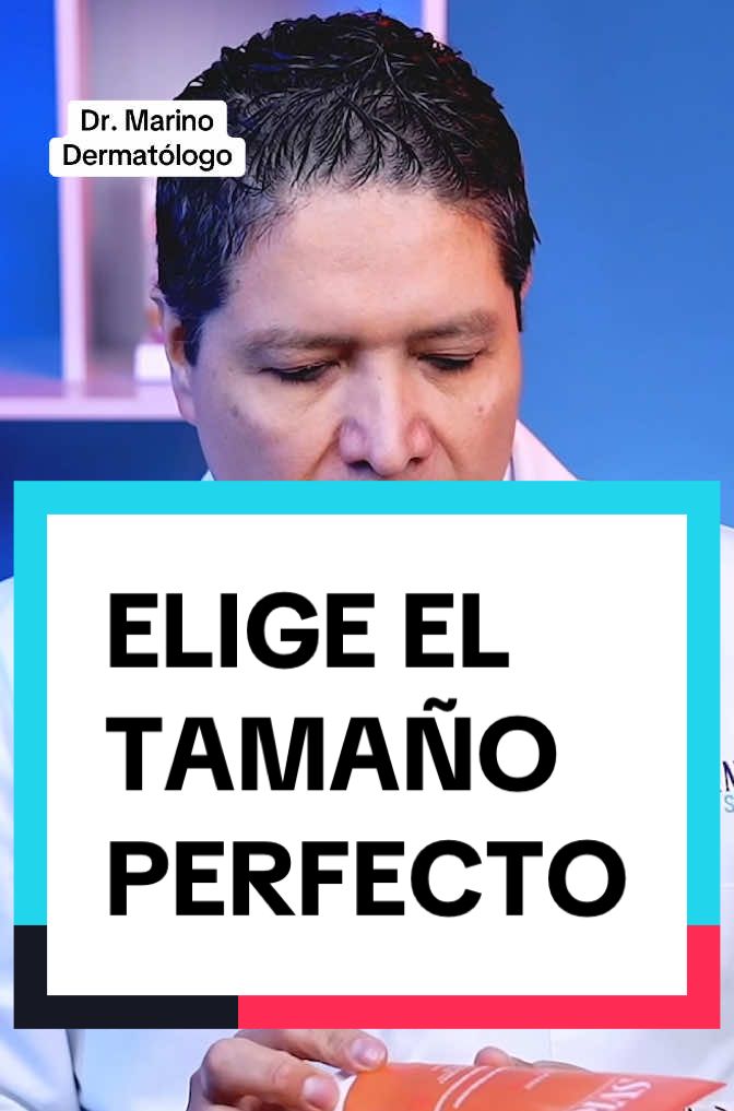 🫣Elige el tamaño perfecto…🧼 🎥Video completo en YT marinoderma. #dermatologo #limpiezafacial #pielseca #refil #skincare 