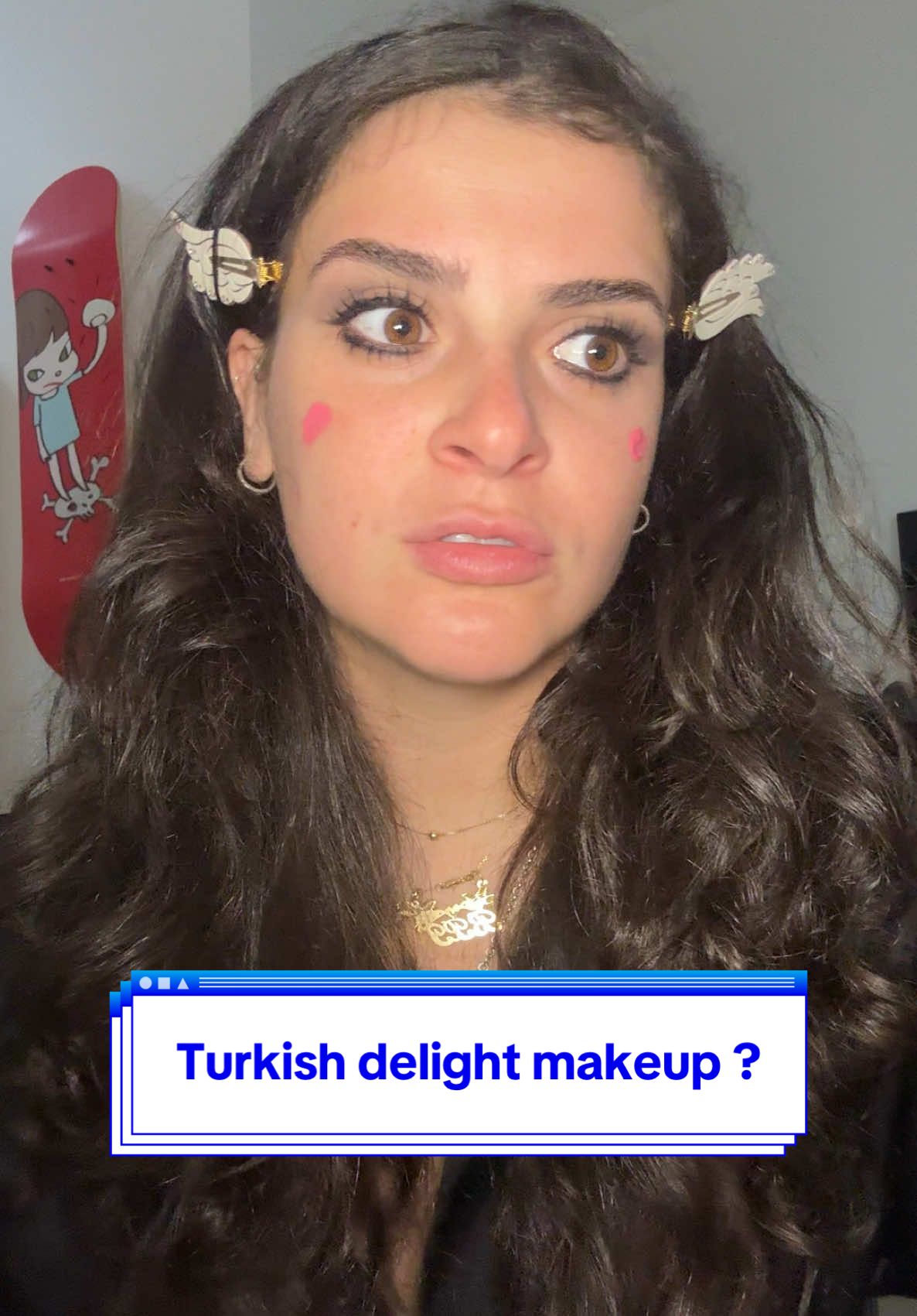 I feel very pu$$ …..😇😇😇😇#domymakeupwithme #grwm #makeuptutorial #getreadywithme #turkishdelight #turkishdelightmakeup 