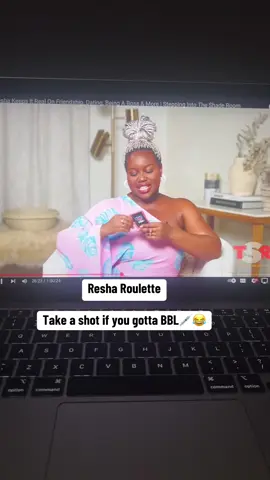 Now caresha, amma need you to go head & take SEVERAL shots😂🥃💉#caresha #careshaplease #yungmiami #bbl #caresharoullette 