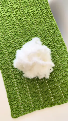 how cute this little fuzzy keychain🐰🎀  #crochet #crocheting #crochetanimals #amigrumi #crochetkeychain 