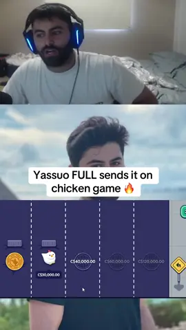 Yassuo full sends it on chicken game #yassuo #fyp #viral 