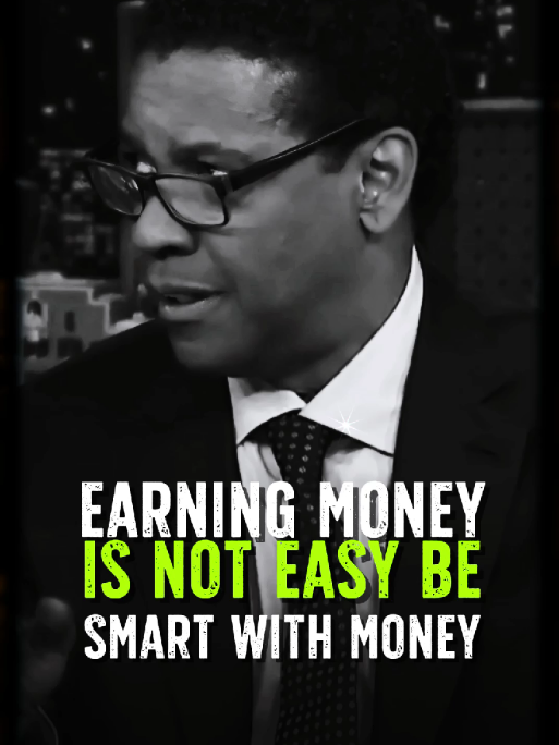 Earning Money is not easy, Be smart with your money!! #lifequotes #motivationalvideo #money #success #motivational #USA 