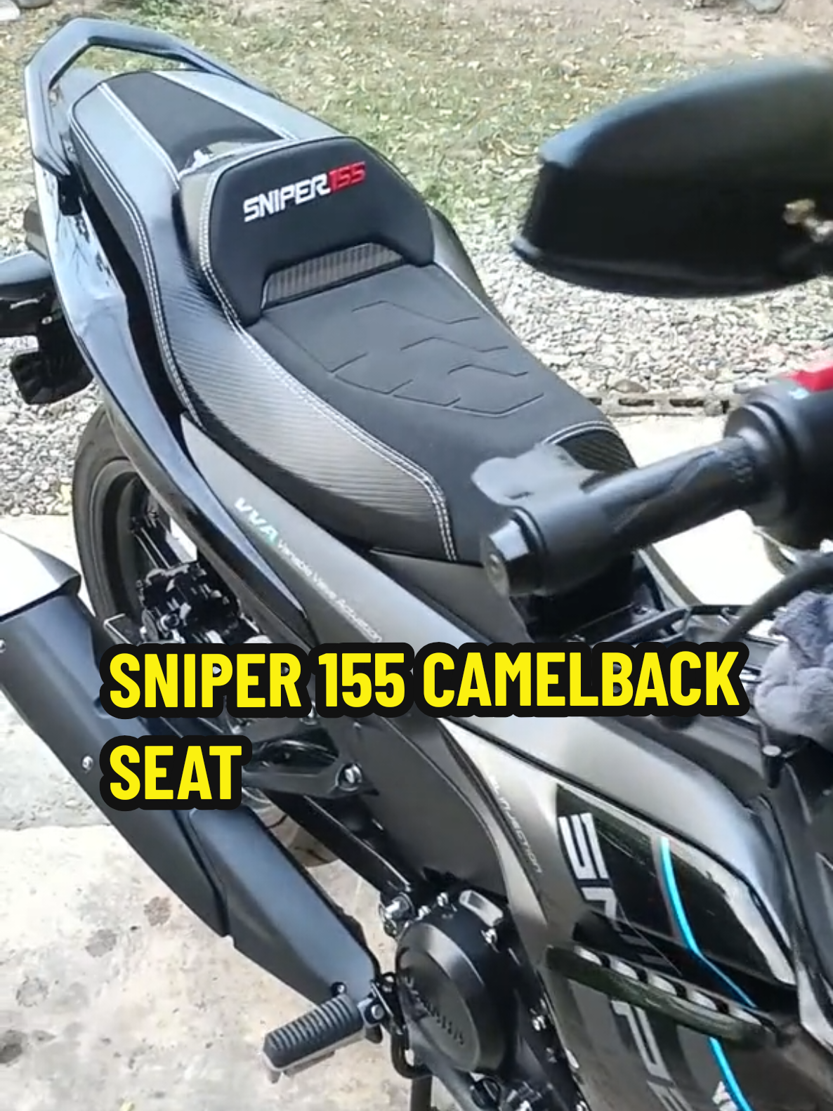 SNIPER 155 CAMELBACK SEAT #embmotovlogg #yamahasniper155 #yamahasniper155r #sniper155 #sniper155r #sniper155rvva🖤❤️ #sniper155rglossyblack #sniper155yamaha #s155r #sniper155malaysianconcept #sniper155philippines #onthisday 