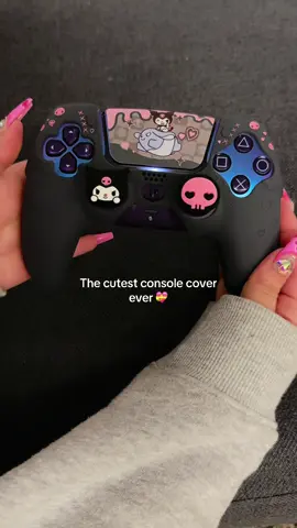 So happy with it, it’s so cute 😭💖  #consolecover #ps5 #ps5controller #tiktokshop #sanrio #sanrioaesthetic #videogames #videogamesforlife #fy #fyp 