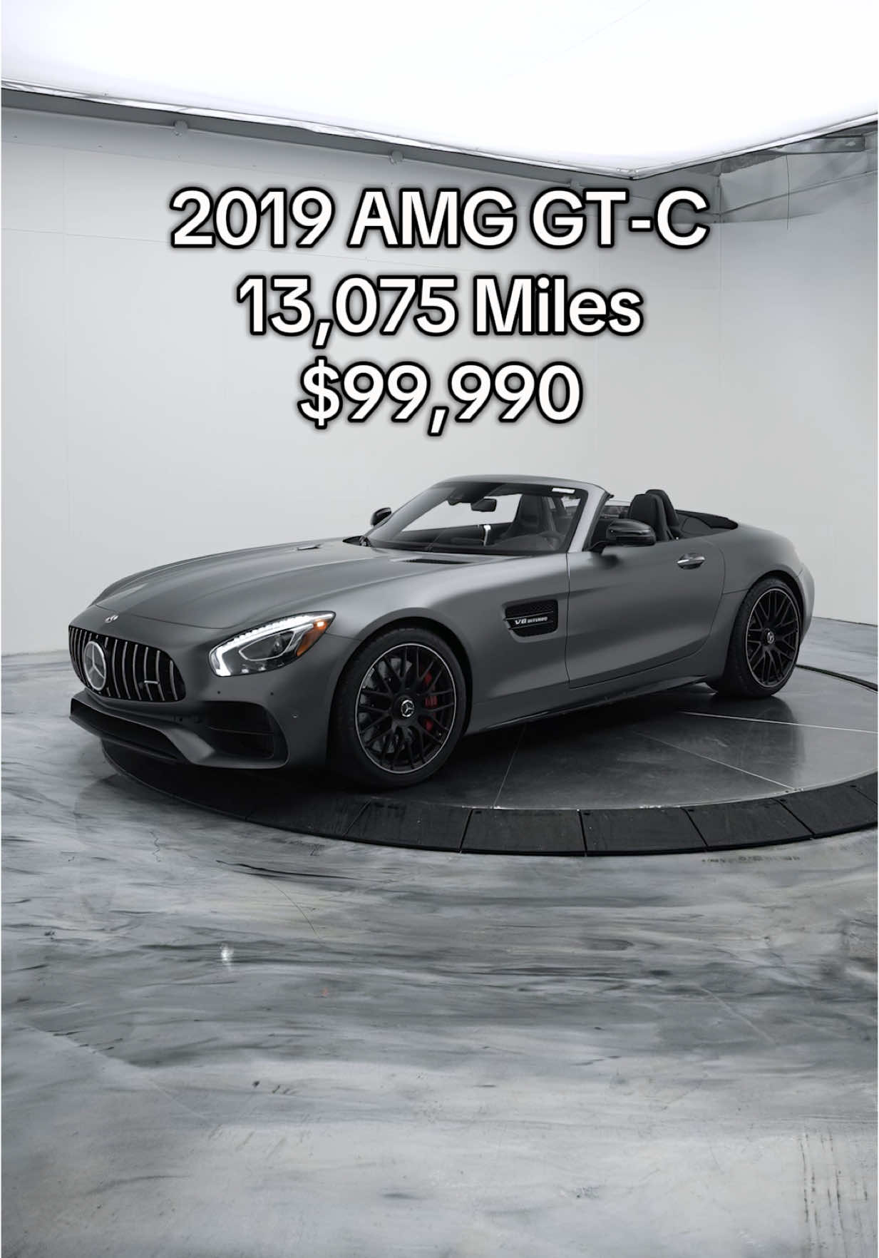 #AVAILABLE | The PERFECT fusion of luxury and performance 😏 Introducing our 2019 AMG GT-C finished in none other than Designo Selenite Gray Magno 😍 Head online for the full listing — now LIVE! 💻 #mercedes #amg #amggt #v8 #twinturbo #carsforsale #amgforsale #mercedesforsale 