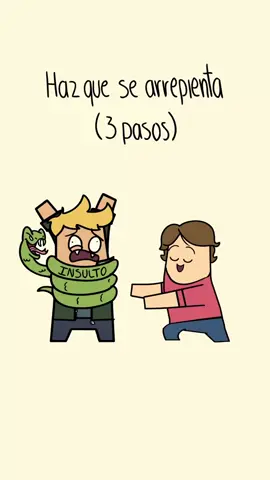 Cómo responder un insulto: