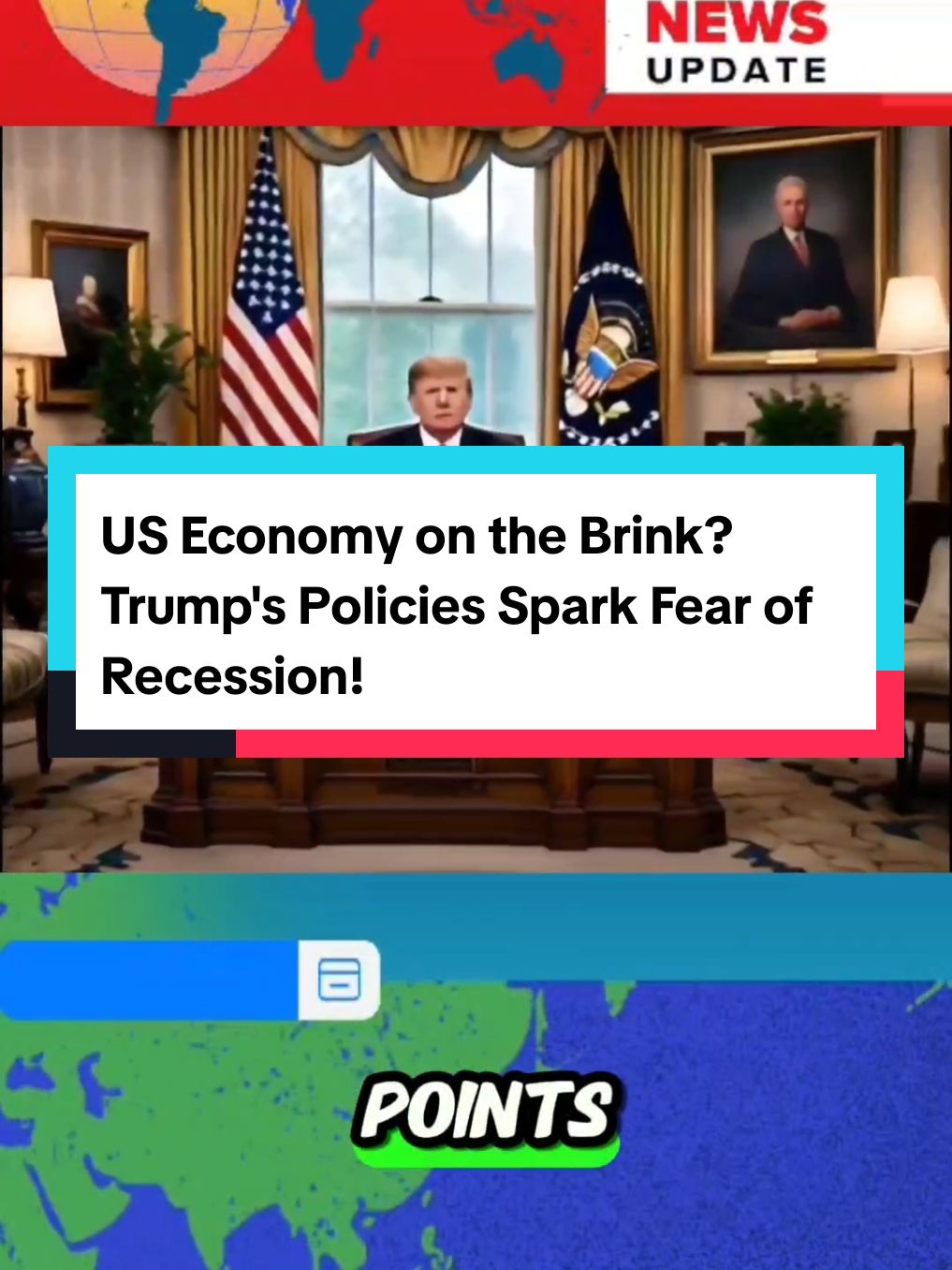 #ComfortSegredos US Economy on the Brink? Trump's Policies Spark Fear of Recession!