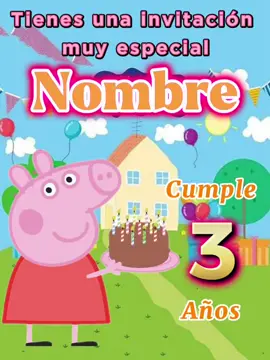 Peppa Pig invitación #CapCut #plantillas #plantillas_edits #plantillascapcut #editar #paratiiiiiiiiiiiiiiiiiiiiiiiiiiiiiii #viralvideos #gratis #tendencia #invitaciones #eventos #invitacionesdigitales #cumpleaños #cumpleañosfeliz #happybirthday #hpbd #felizcumpleaños #felizcumpleaños🌹🎂🧁🎁🎉🎊 #felizcumple #invitacionescreativas #tarjeta #peppa #peppapig 