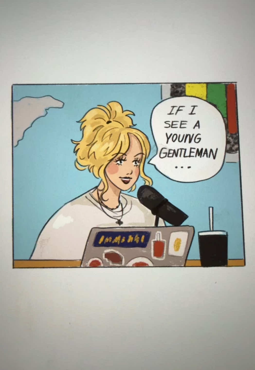this moment from the broski report lol   edit: Brittany liked I can die now  #brittanybroski #thebroskireport #fanart #arttok #art #animation #smallartist 