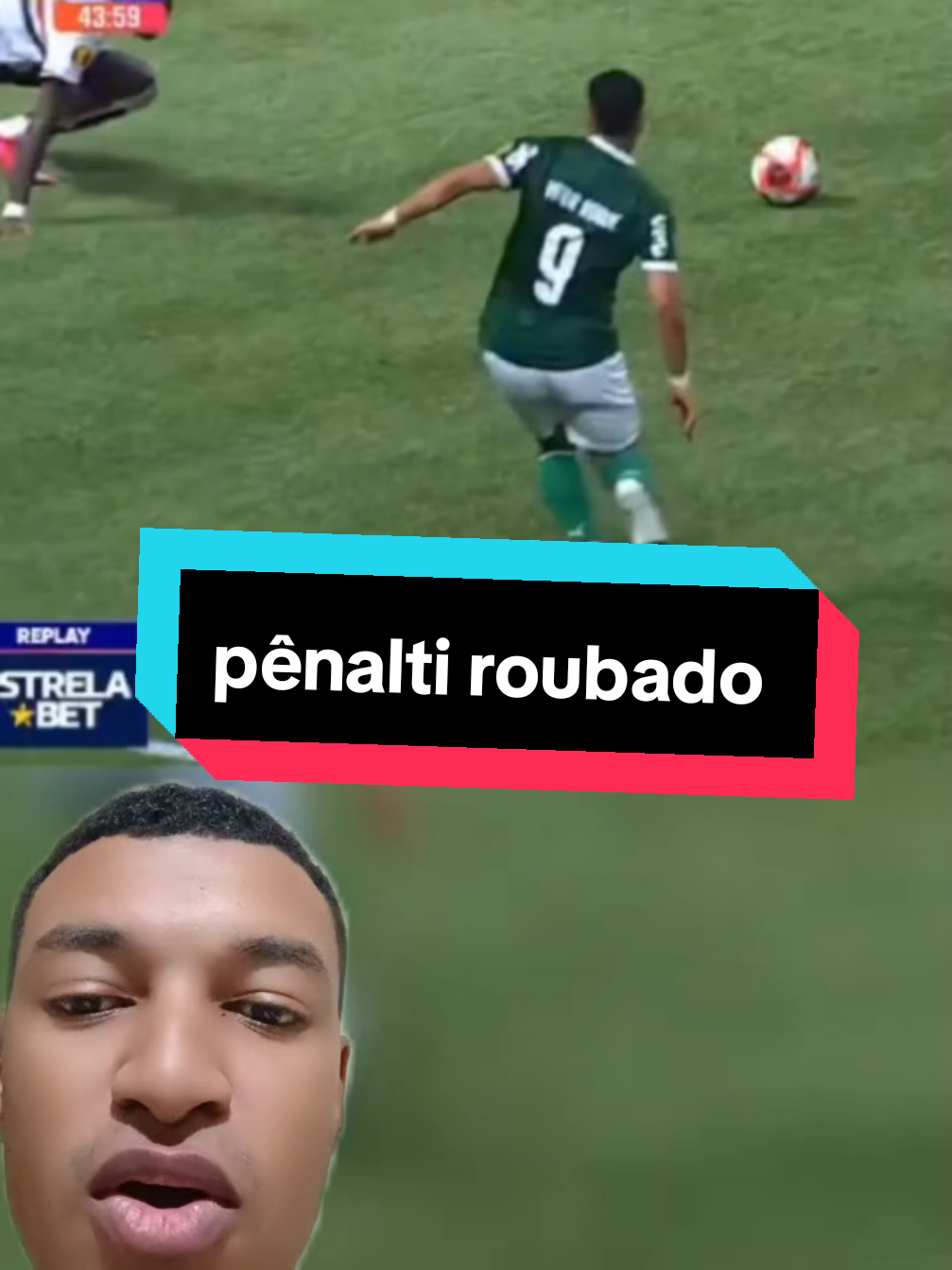 pênalti roubado para o Palmeiras  são Paulo x palmeiras  #tiktokesportes #palmeiras #saopaulofc 