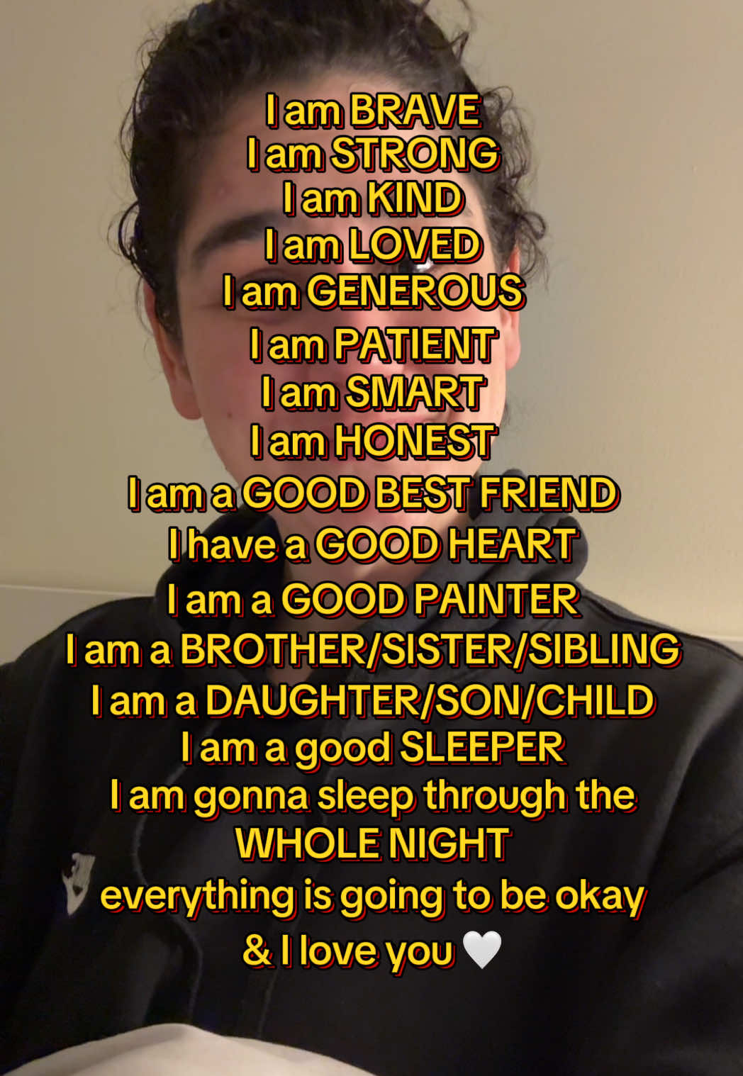 just in case you needed to hear someone say it: you are all of these things and more. We love you, don’t knock down the cheese. Goodnight. 😂🧀
