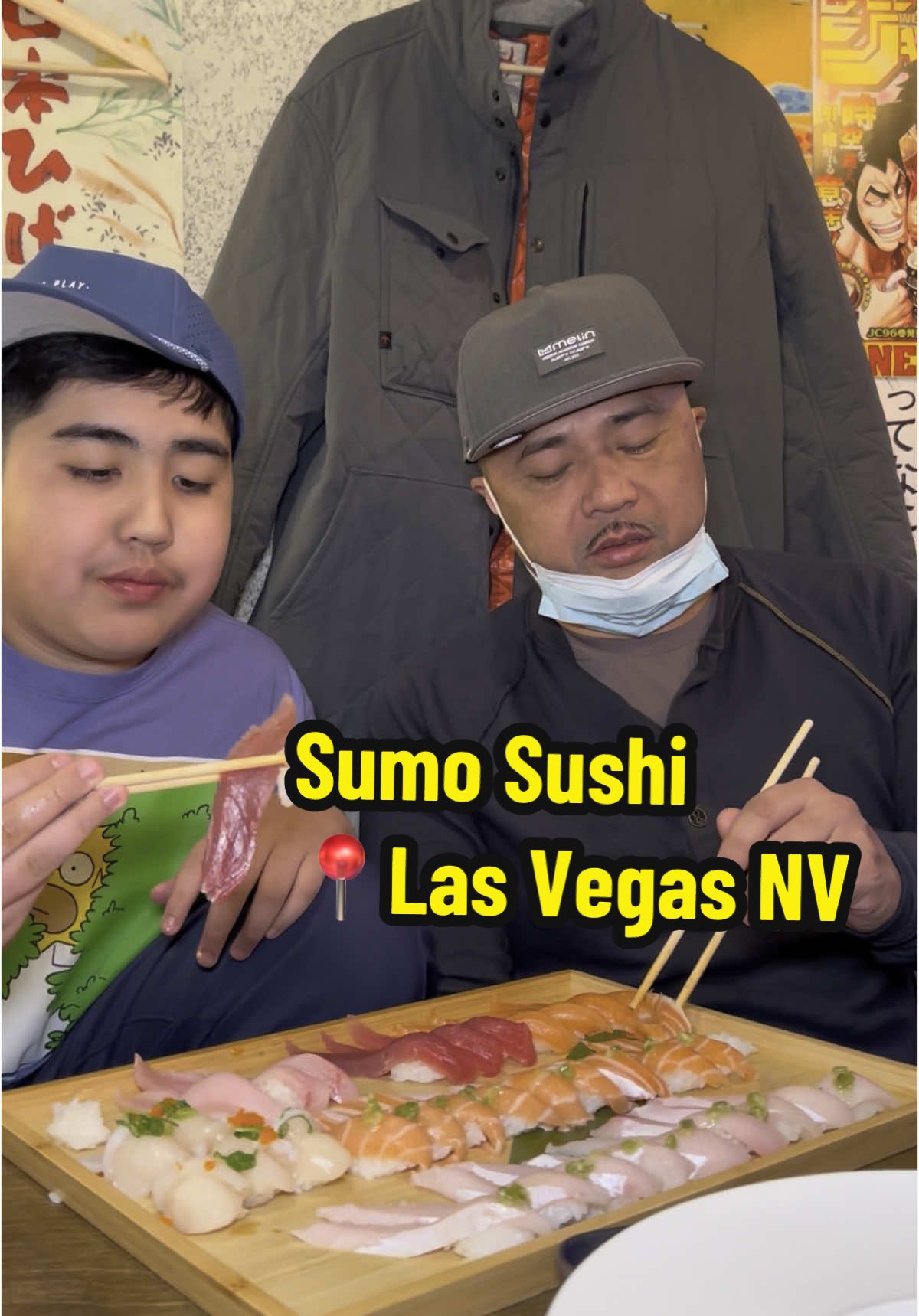 LATE NIGHT SUSHI SESH AT SUMO SUSHI 🍣 8795 W Warm Springs Rd # 105-106, #LasVegas this  $25 special is awesome deal you can’t miss- with a big menu (over 200 items to choose from) #sushi #aycesushi #lasvegasfood 