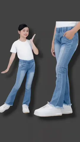 Celana jeans panjang cutbray anak perempuan usia 4-12 tahun#celana #celanajeansanakperempuan #fyppppppppppppppppppppppp #fypシ゚viral🖤tiktok 