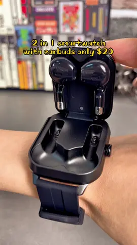 Smartwatch con aurigulares incorporados #tiktokmademebuyit #spotlightfinds #giftideas #earbuds #2in1 #smartwatch #Outdoors #outdoor #relojinteligente #reloj #fashion 