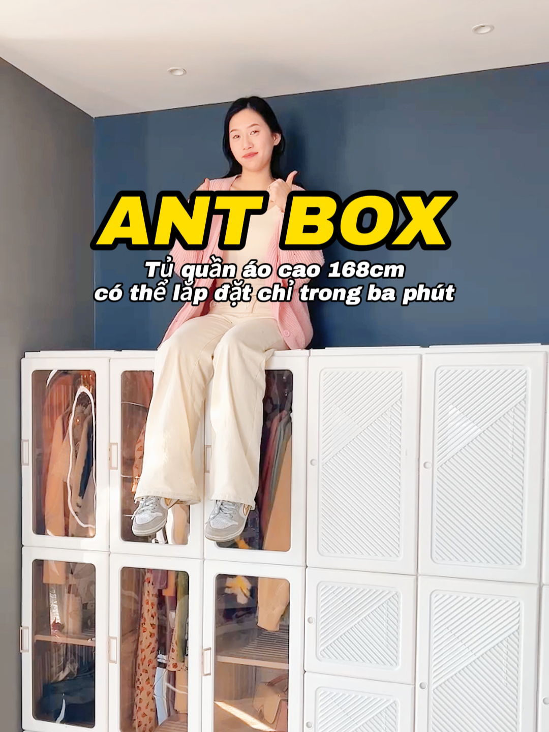 Tủ quần áo ANTBOX, người bạn đồng hành thân thiết của cuộc sống gia đình #ANTBOX #ANTBOX #hộp #tủ