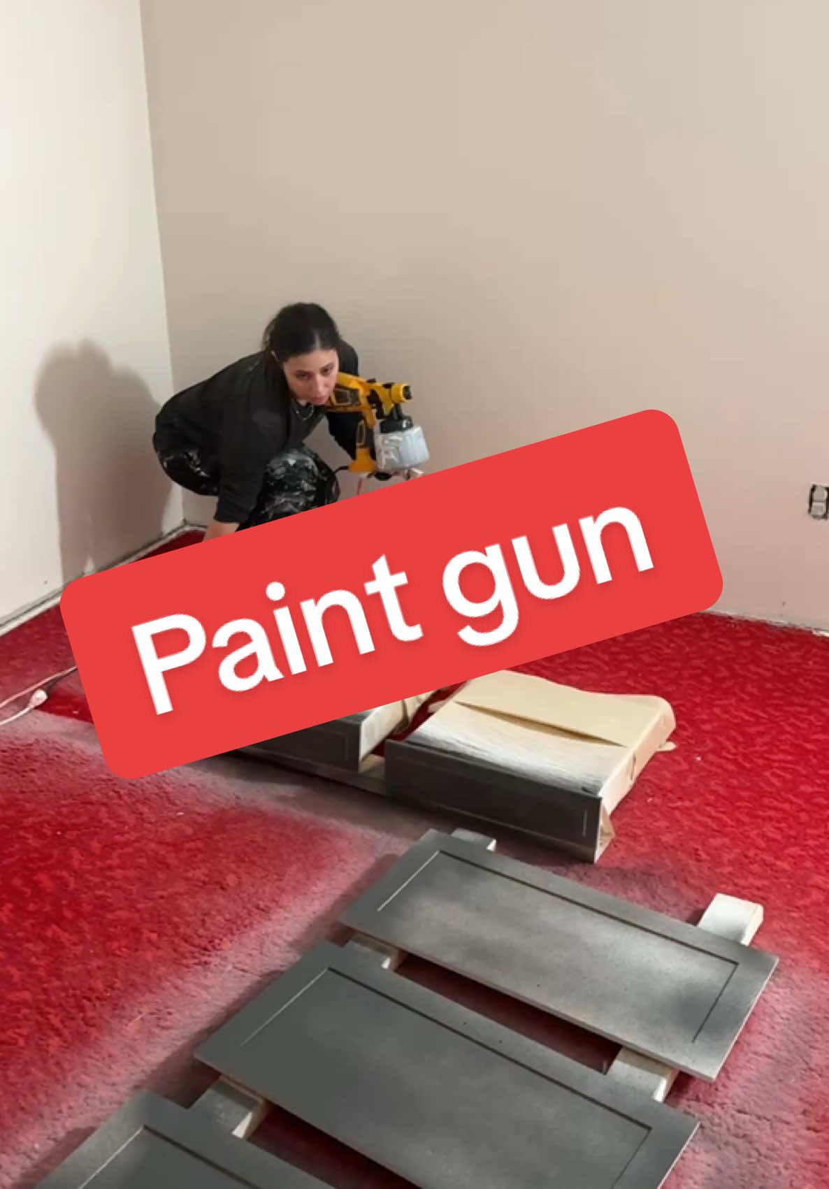 Have been unscrewing everything in out house to paint now…. AND ITS HALF OFF #painting #DIY 