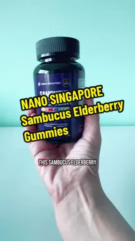 Sambucus Elderberry Gummies you can share with your kids🤗  #tiktokshopfinds #tiktokmademebuyit #createtowin #fypsg #pumpkinifiedsupplements #sambucuselderberry #elderberry #elderberrybenefits #elderberrygummies #elderberrysupplement #nanosingapore 