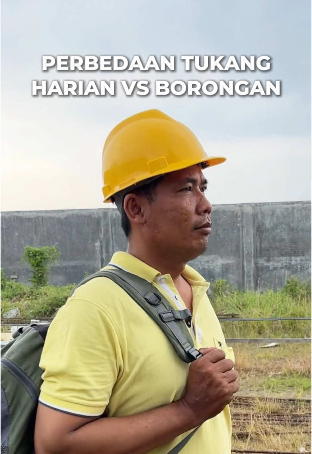 Mending borongan atau harian? 🤔 #tukangbangunan #kulibangunan #comedy #funny #pov