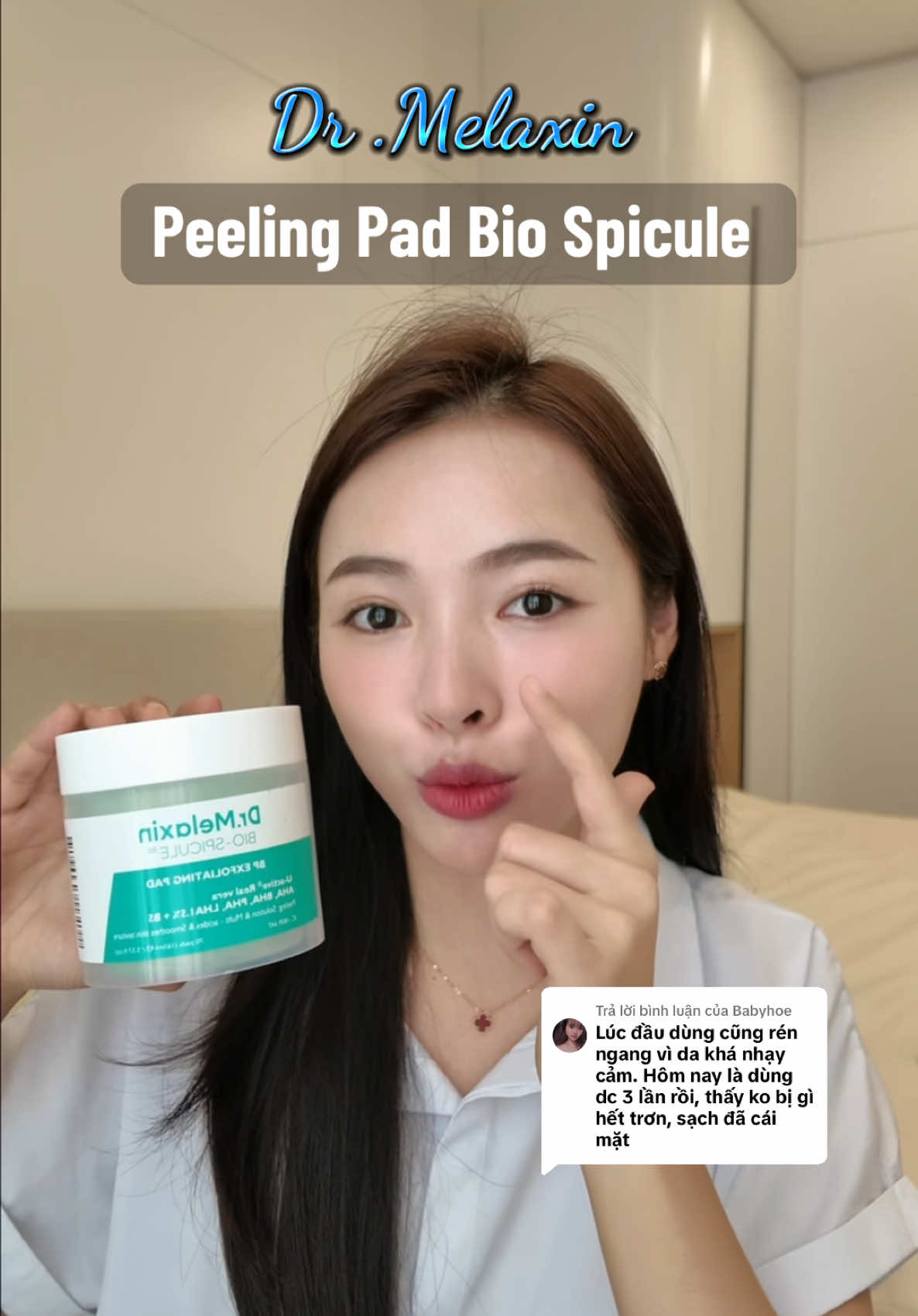Trả lời @Babyhoe Đã dùng chỉ có mê nha mấy bà #xuhuongtiktok #xuhuong #tonerpad #tonerpads #peelingpad #drmelaxin #drmelaxinreview #review #reviewlamdep #reviewmypham #viral #viralvideo #vananhonni #tiktok #fyp 