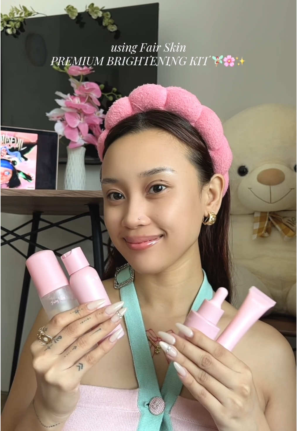 Fairy skin premium brightening kit 🧚🏻‍♀️🌸✨ @Fairy Skin Official @Fairy Skin Hub #fyp #foryou #fairyskinpremiumbrighteningkit 