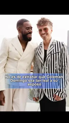 No es de extrañar que Coleman Domingo sea tan leal a su esposo.-#ColemanDomingo#usa#fyp#foryou#celebrity 