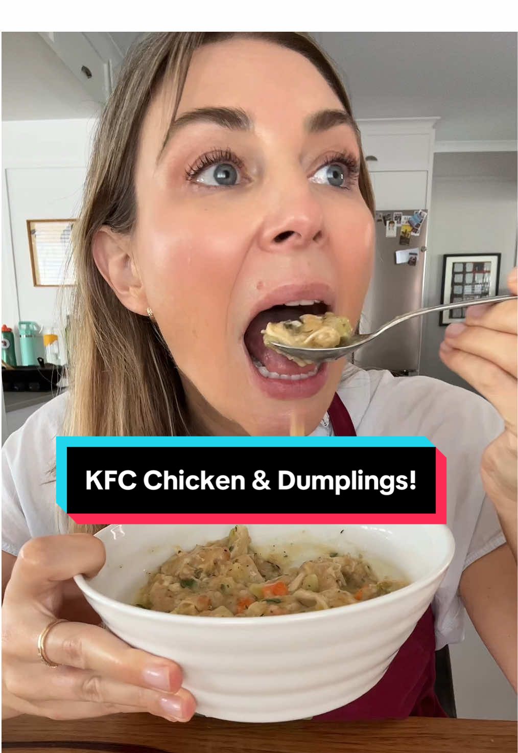 I made KFC Chicken and Dumplings and it’s as phenomenal as it sounds. #Recipe #letscook #homecooking #kfc 