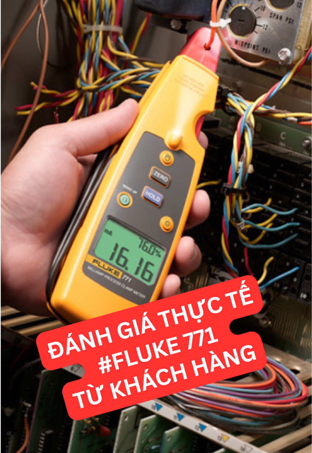 Một video từ khách hàng của Fluke về Ampe kìm miliamp Fluke 771 #miliamp #processmeter #automationengineering #fluke771 