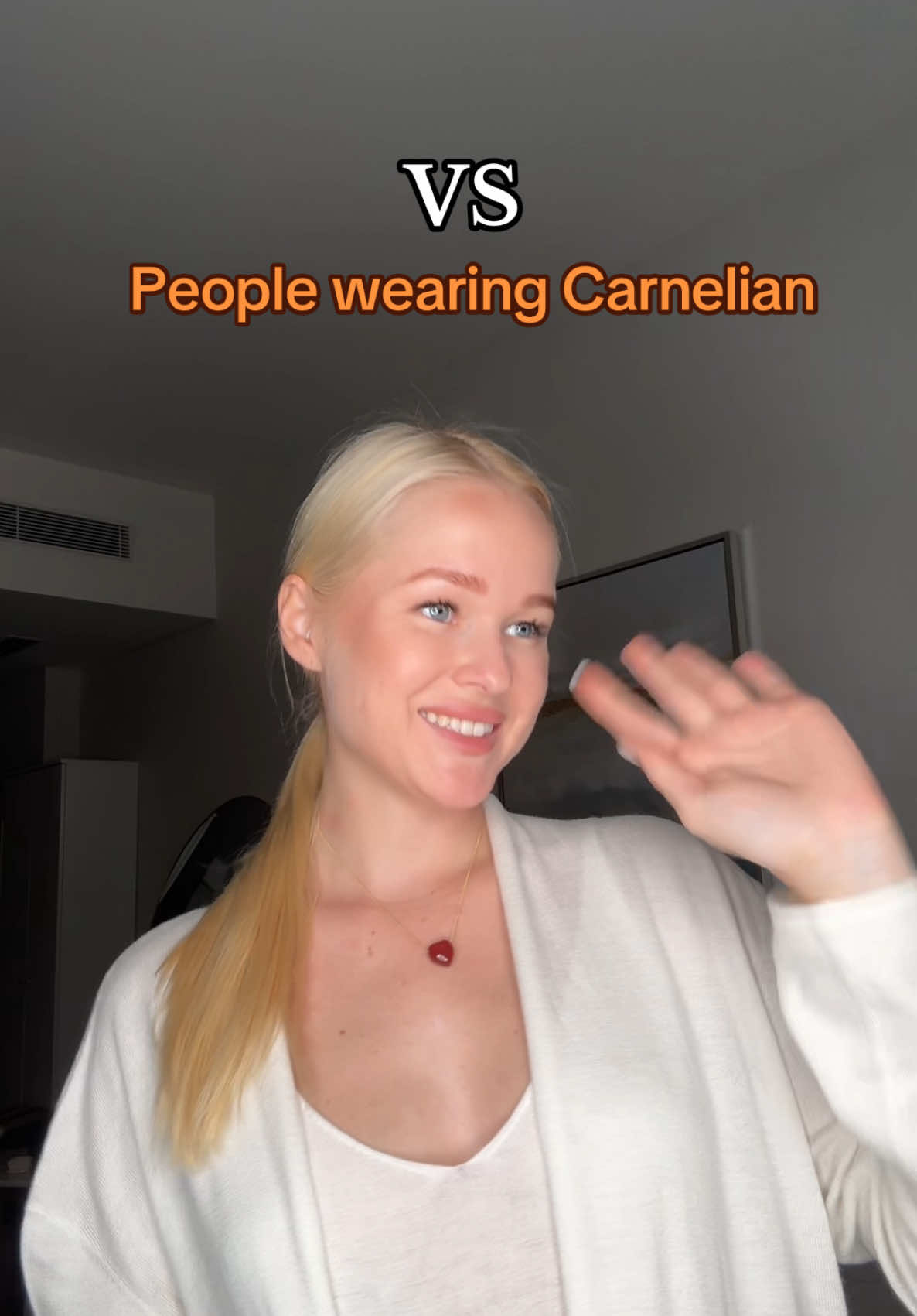 Who's on Team Carnelian? You'd better be! Carnelian is the ultimate stone of confidence, vitality, and attraction, it’s like an energy and personal magnetism booster! #crystaljewelry #crystalhealing #crystalsoftiktok #carnelian #crystals