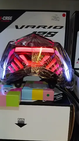 X-CASE lampu stop running vario LED OLD 2015 -2017 RGB 27 mode click WD177 stop lamp#vario150 #vario125 #variomodifikasi #vario 