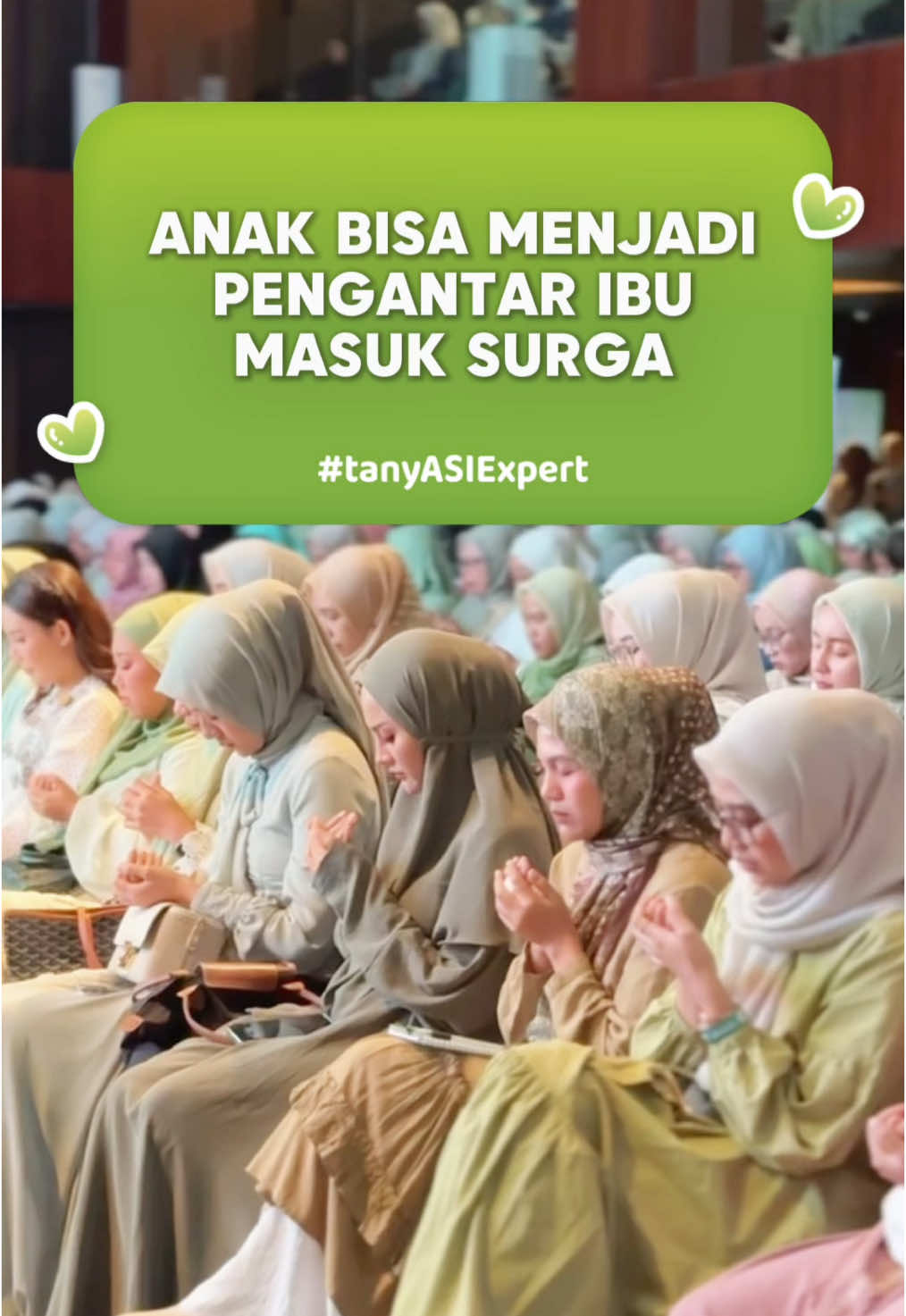 Jadi ibu yang baik buat anak-anak kita merupakan salah satu jalan menuju surganya Allah SWT. Yuk mom, sayangi anak-anak kita, salah satu caranya dengan mengasihi mereka dengan ASI yang berkualitas selama 2 tahun🥰🙏🏻💚 #momuung #kajian #kajianislam #kajianramadhan #pengajian #ustadhilmanfauzi #ramadhan2025 #ramadhan #jelajahramadan #ibudananak #ibumenyusui #iburumahtangga #rumahtangga 