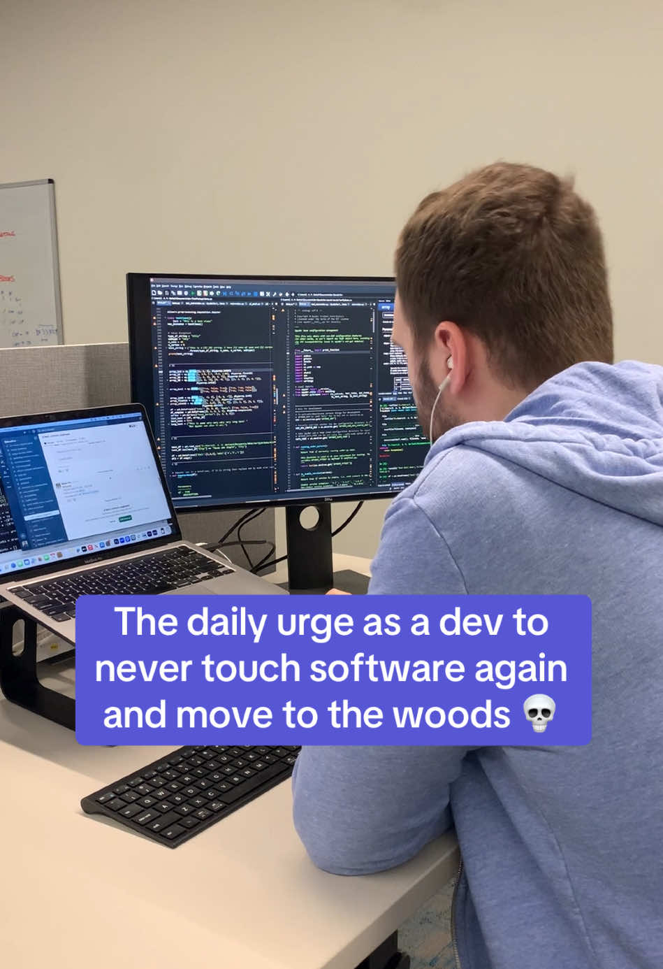 I’m really just going to pack it up on day and never be seen again I swear 😅 #softwaredeveloper #coding #programmer #devmemes #programmerhumor #developerlife #codingmemes 