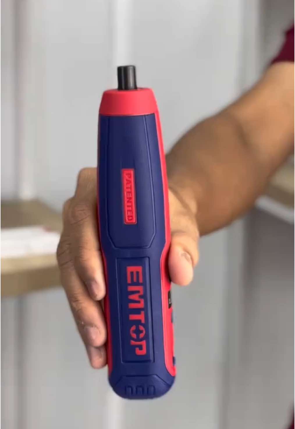 🛠️ Unboxing the 4910038 EMTOP Cordless Screwdriver! Compact, powerful, and ready for any task—this is the tool you’ll want within reach! 🔧⚡ #EMTOP #Household #Hardware #Tools #PowerTool #Cordless #ScrewDriver #CordlessScrewDriver