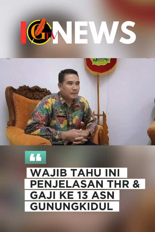 Penjelasan THR & Gaji 13 ASN di Gunungkidul. #infogunungkidul #gaji #thr #asn #viralvideo #viraltiktok #xzyabc #gunungkidul24jam 