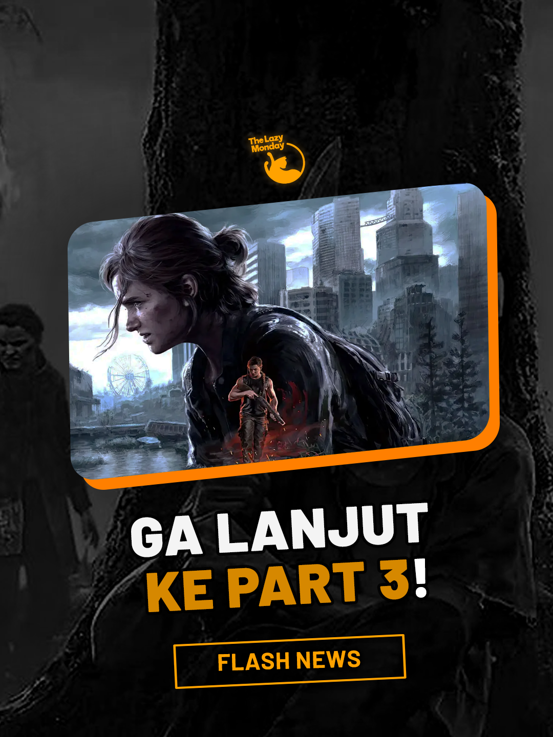 Kalau dari kalian mending dilanjutin atau diberhentiin aja di Part 2? #FlashNews #gamingnews #news #TheLastOfUs