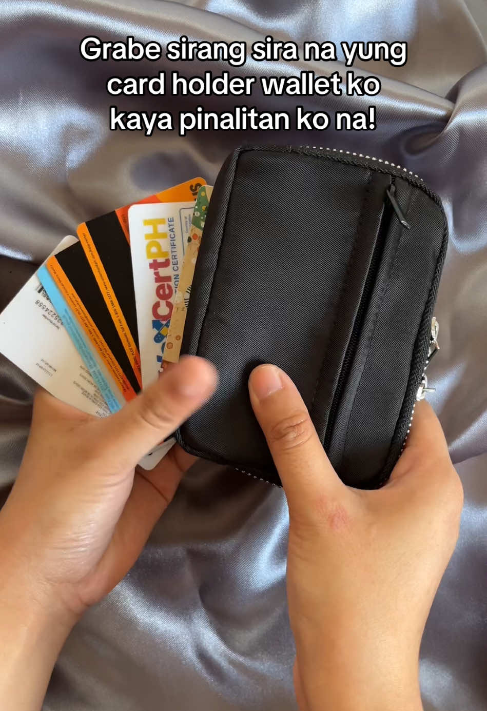 Ganda ng quality at mura lang! #wallet #coinpurse #pitaka #cardholder #walletwithzipper #miniwallet 