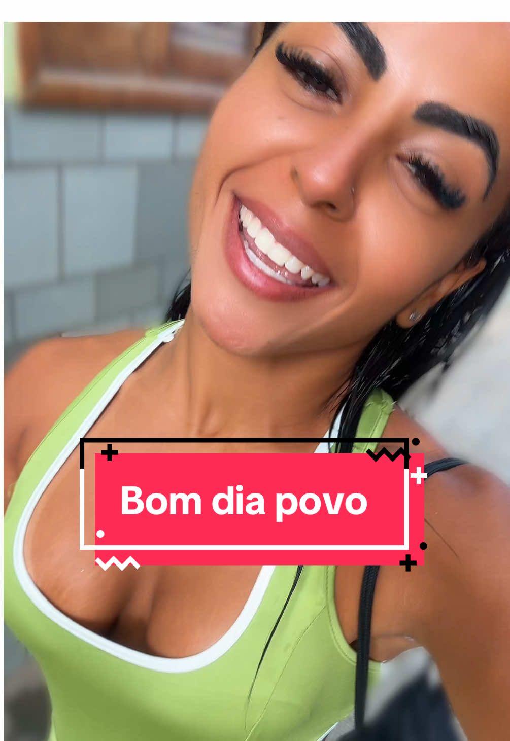 Bom dia povo!!! #bomdia #treino #foryoupage #explore #fyp #morena #linda 