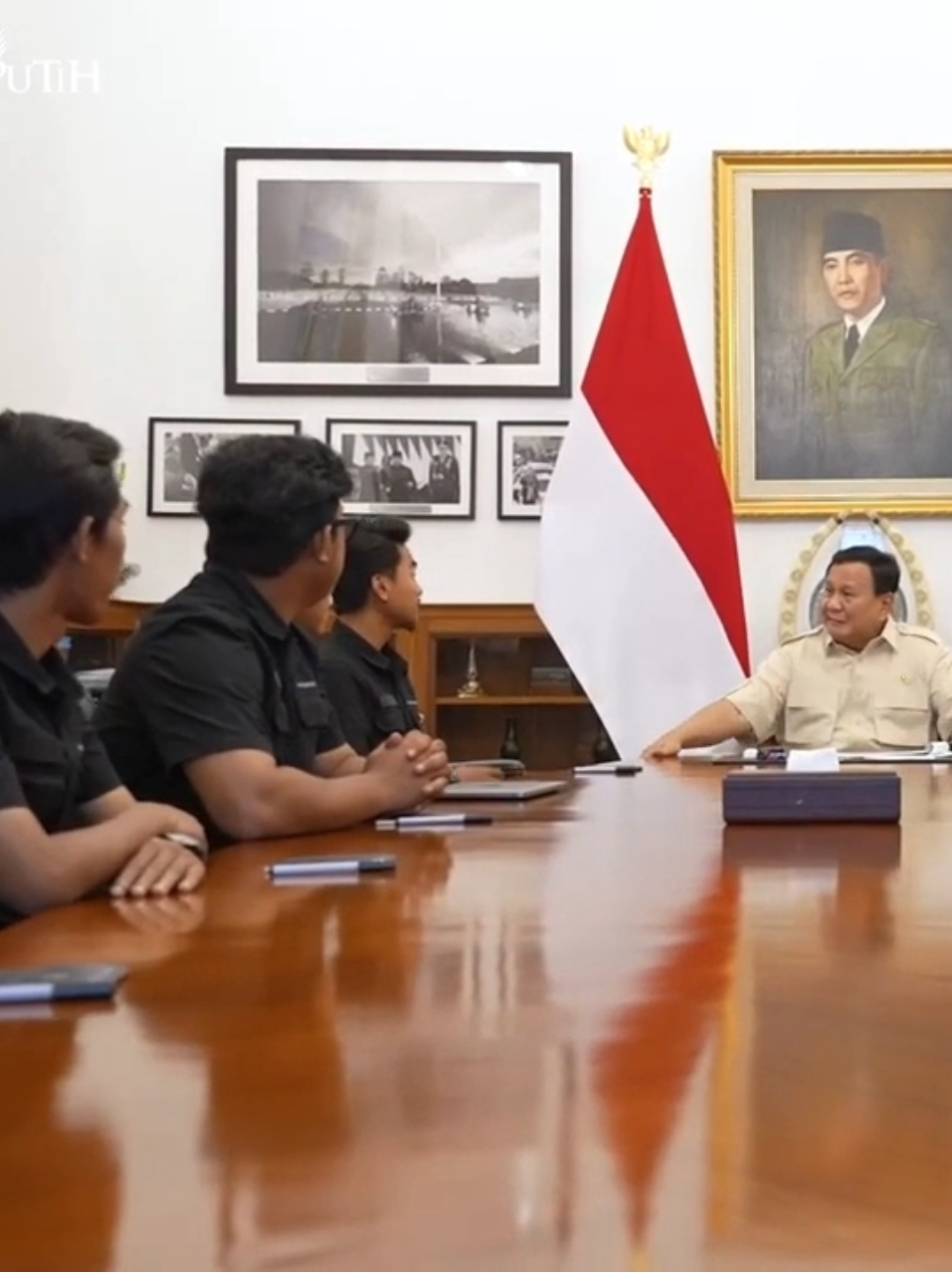 Presiden Prabowo Terima @pandawaragroup, Istana Merdeka #prabowo #gibran  #kabinetmerahputih 