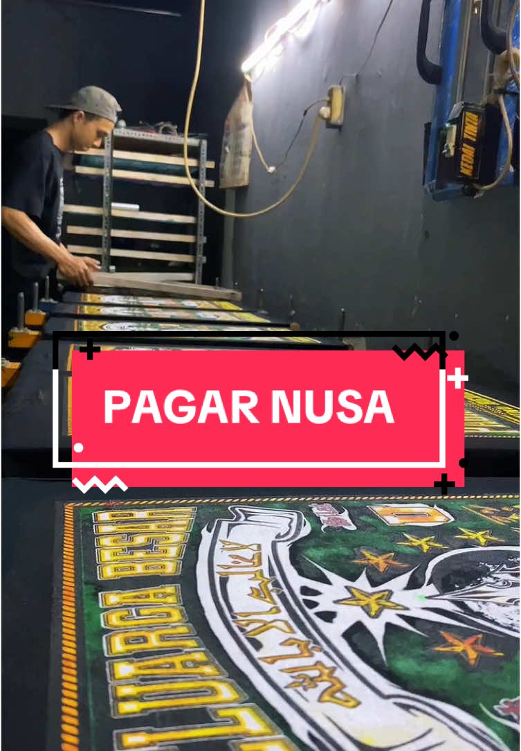 Gasss pagar nusa 🔥 #sablonkaos #screenprinting #kaoscustomsatuan #sablonkaossatuan #pagarnusaindonesia #pagarnusa86 #fyp #kediri24jam 