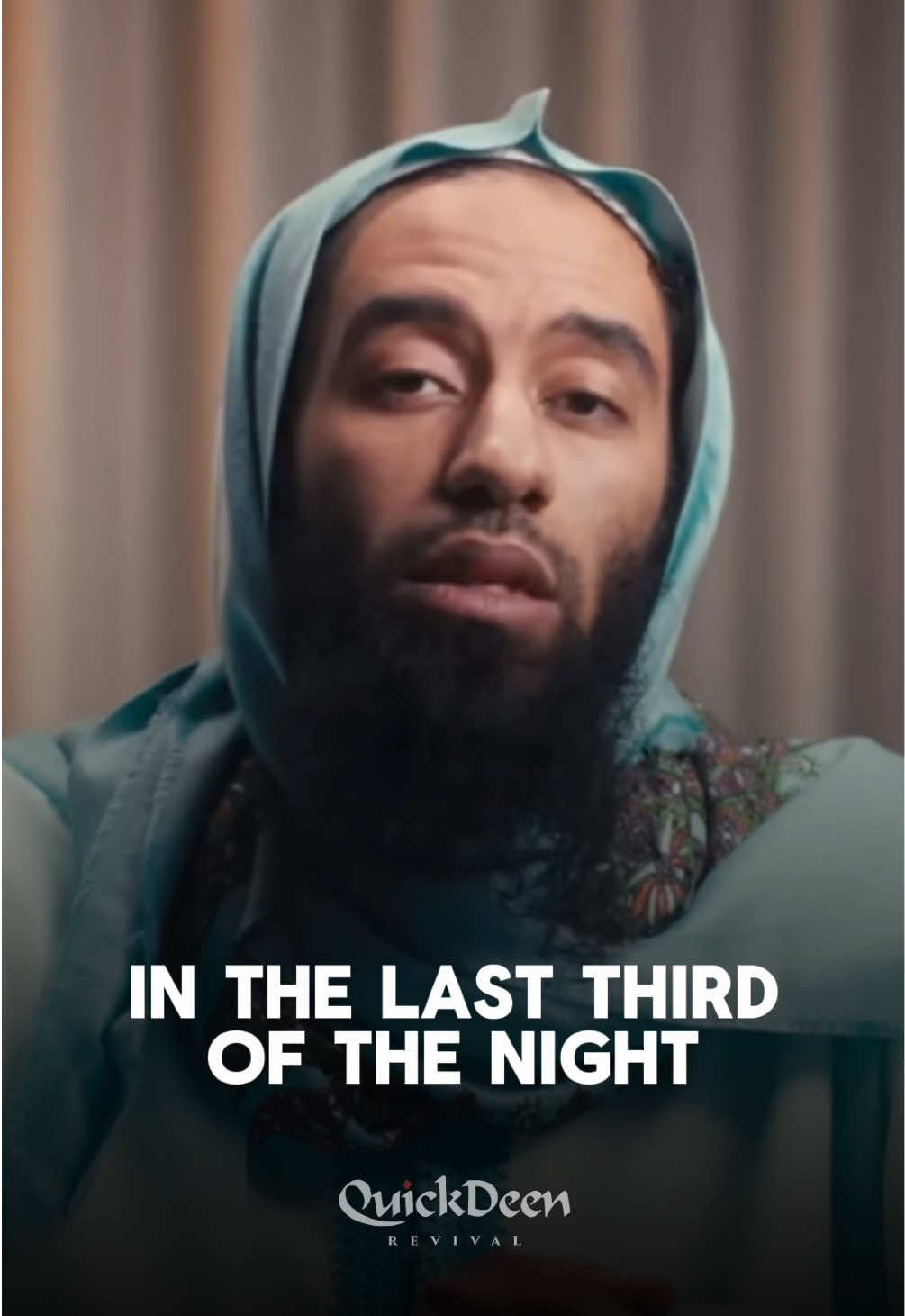 Praying in the last third of the night #islamicreminder 