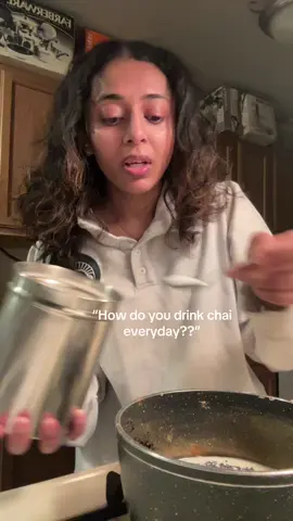 Chai will help you poop tho and with constipation  #chai #chaiwithmegs #masalachai #desi 
