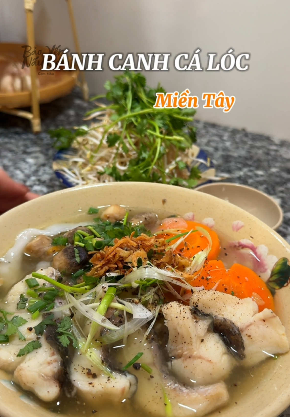 Kiểu nấu này chỉ có ở Miền Tây#baoyennaucom #nauancungtiktok #LearnOnTikTok #xuhuong #banhcanhcaloc #bánhcanhcaloc #banhcanhca #banhcanh 