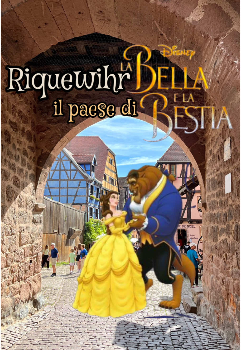 Riquewihr in Alsazia: il Paese di La Bella e la Bestia - Francia #riquewihr #alsace🥨 #francia🇨🇵 #labellaelabestia #consiglidiviaggio #viaggiarechepassione #viaggiaresempre #traveltips #visitalsace #familytravel #disneyfan 