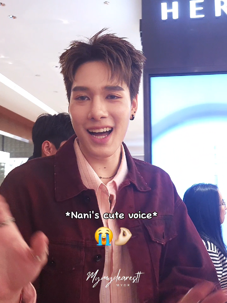 His smoll patootie voice😭🤌🏻I just can't  SNEAK PEEK WITH NANI #CentralSummerFestXNani  #hirunkit_ #NaniHirunkit #นานิหิรัญกฤษฎิ์ #CentralChidlom #GMMTV @hirunkitnani0 