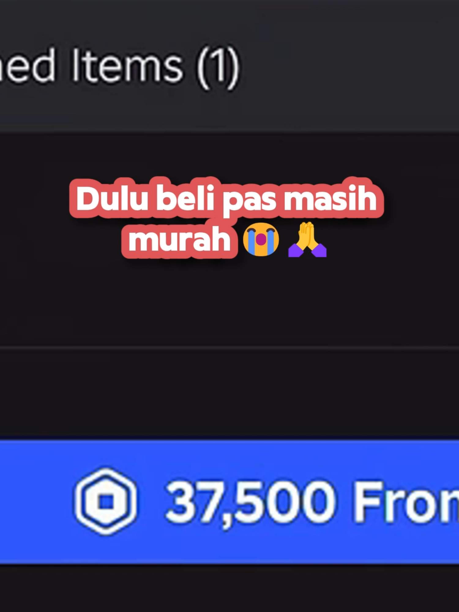 Share Item Roblox Termahal Yang Kalian Punya 👀#foryou #fyp #roblox #robloxindonesia #robloxfindthemarkers #findthenoobies #thehunt