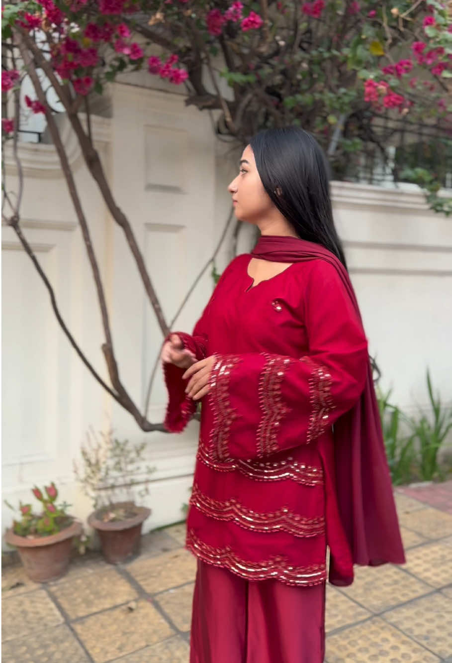 This dress is from: Zehra Couture.♥️#eidcollection #eid2025 #designerwear #eidoutfit #ramadankareem 