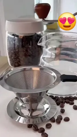 Filtro Coador de Café Reutilizável Inox . . #coador #coadorreutilizavel #filtrocafe #filtro #cafe #acheinashopee #shopee 