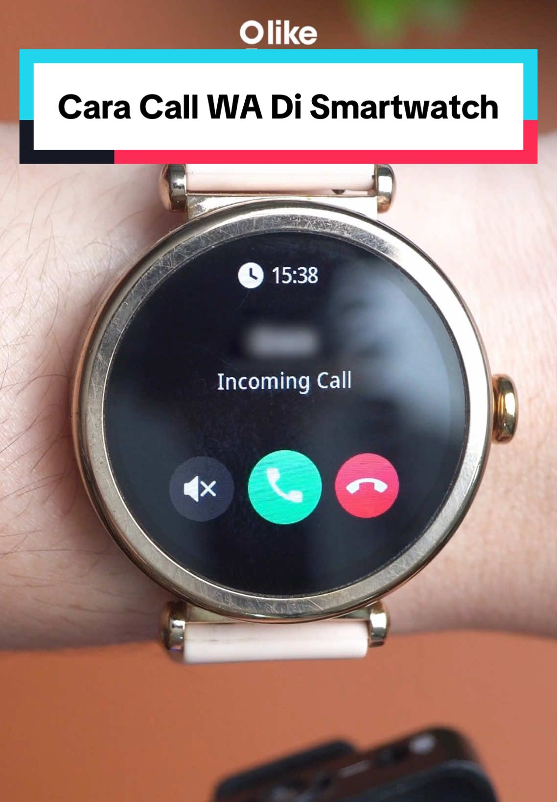 Ini cara call dari smartwatch FL01 ya🥰 #OlikeIndonesia #accessories #olikesmartaccessories #fyp #smartwatch #watch #jam #smartwatchmurah #call 